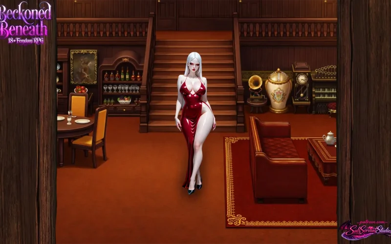 Beckoned Beneath cover 0.19 – Ren'Py adult game by SubServantStudios free download