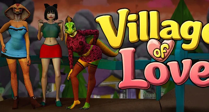 Village of Love cover Demo – Ren'Py adult game by TempAD free download
