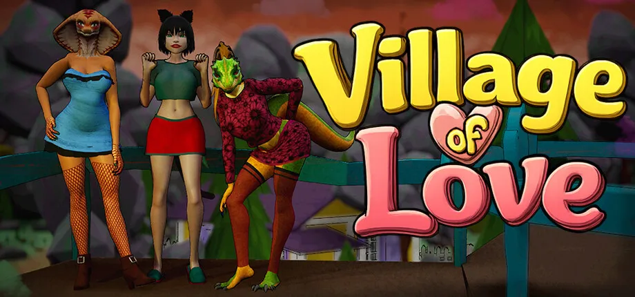 Village of Love cover Demo – Ren'Py adult game by TempAD free download
