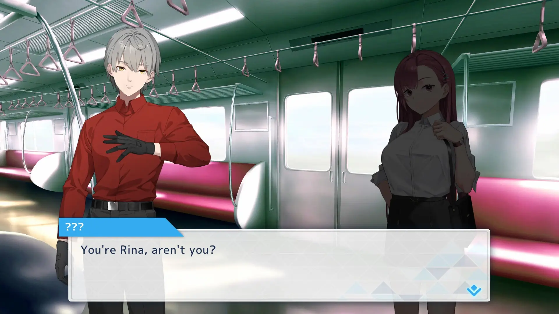 Rina’s Undercover Train Operation gameplay screenshot 2 (Ren'Py adult game) by Metamorphose – free download