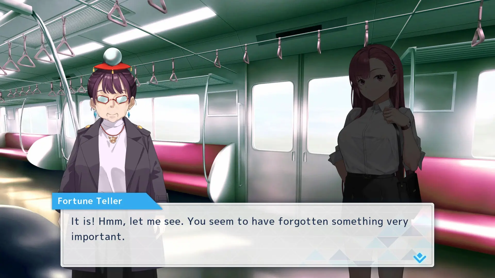 Rina’s Undercover Train Operation gameplay screenshot 6 (Ren'Py adult game) by Metamorphose – free download