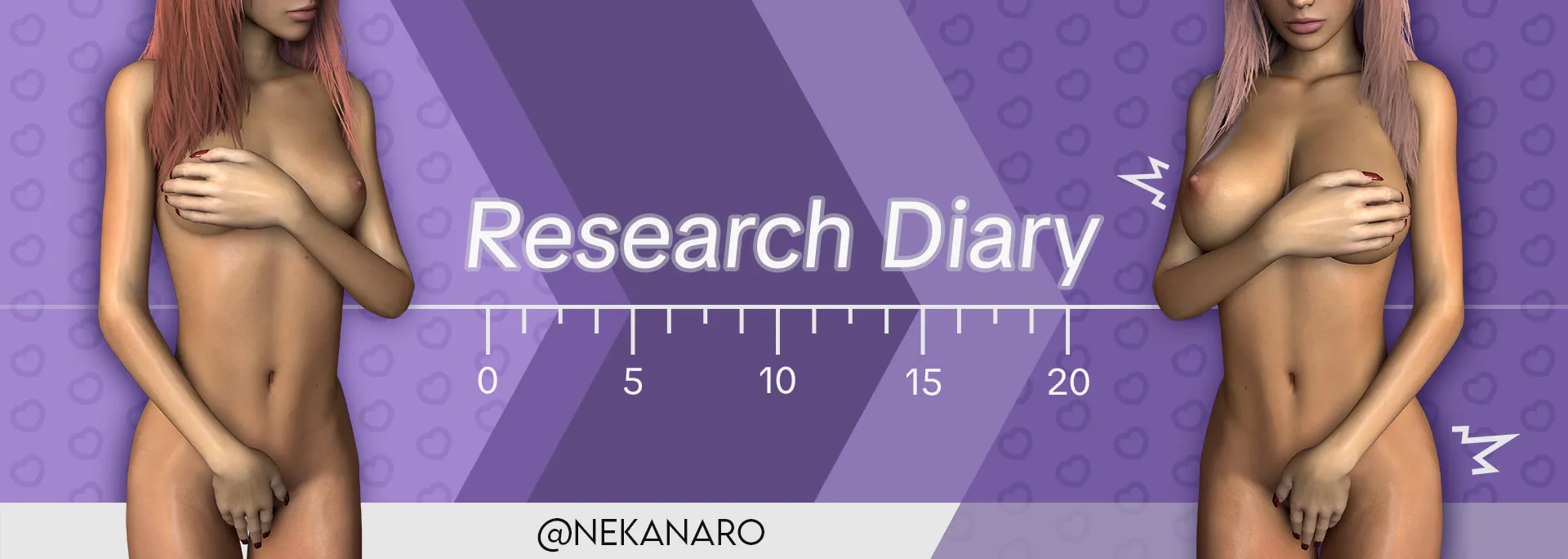 Research Diary gameplay screenshot 1 (Ren'Py adult game) by Nekanaro – free download