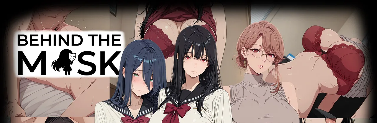 Behind The Mask cover 0.2 – Ren'Py adult game by Sherlucky free download