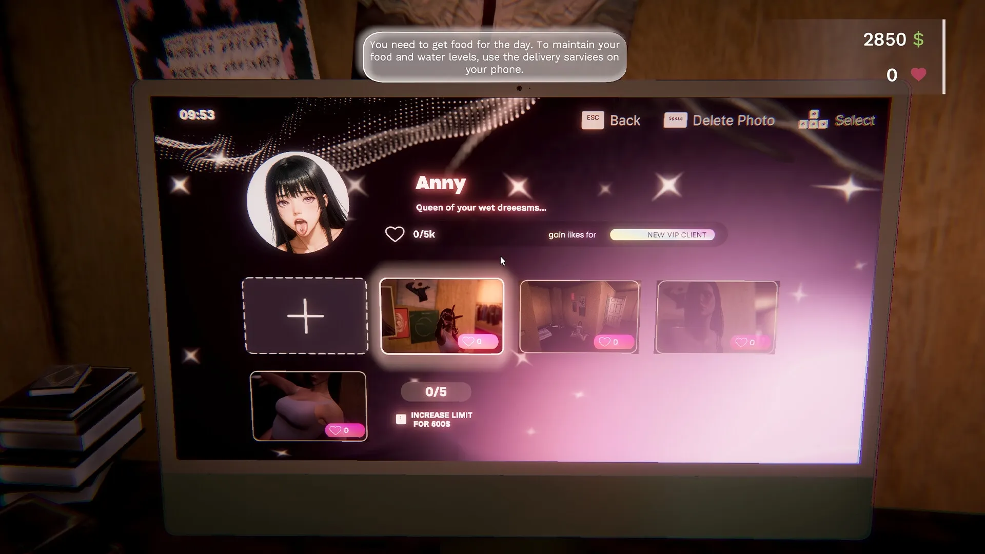 CAM Model Simulator 2026 gameplay screenshot 6 (Ren'Py adult game) by Akai Lotus – free download