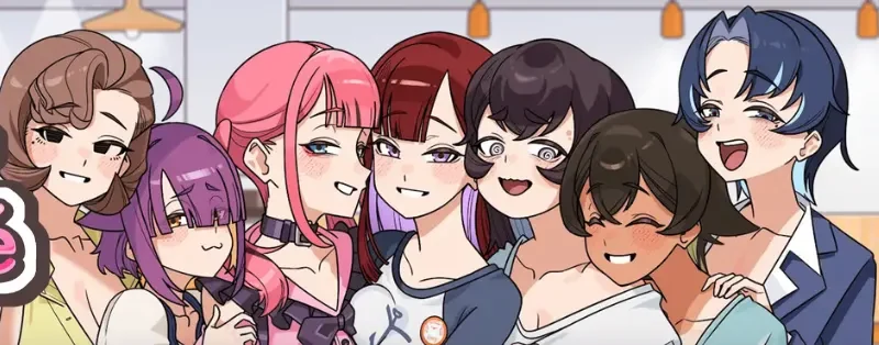 Summer at Smile Café cover 1.1.7 – Ren'Py adult game by Shanlan Entertainment free download