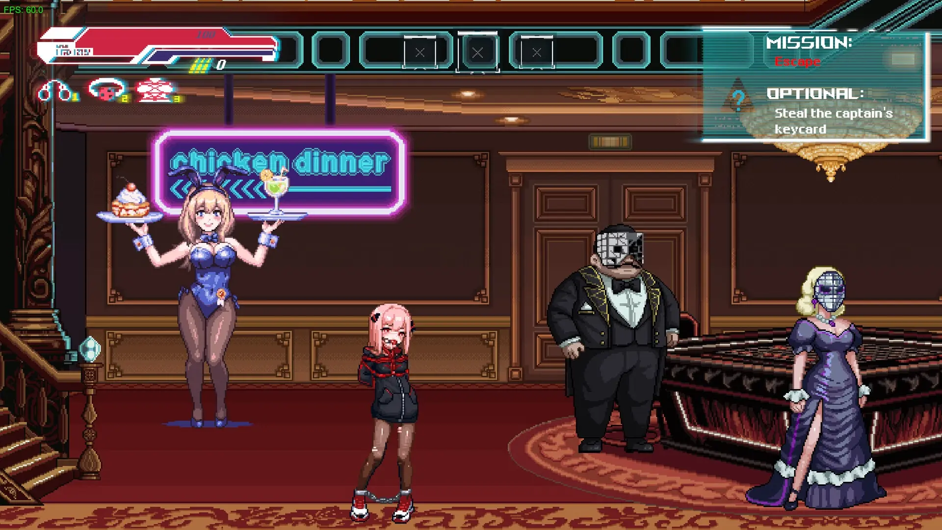 Immortal Joan: Cyber Revolution gameplay screenshot 2 (Ren'Py adult game) by Master Kong Braised Tempura – free download
