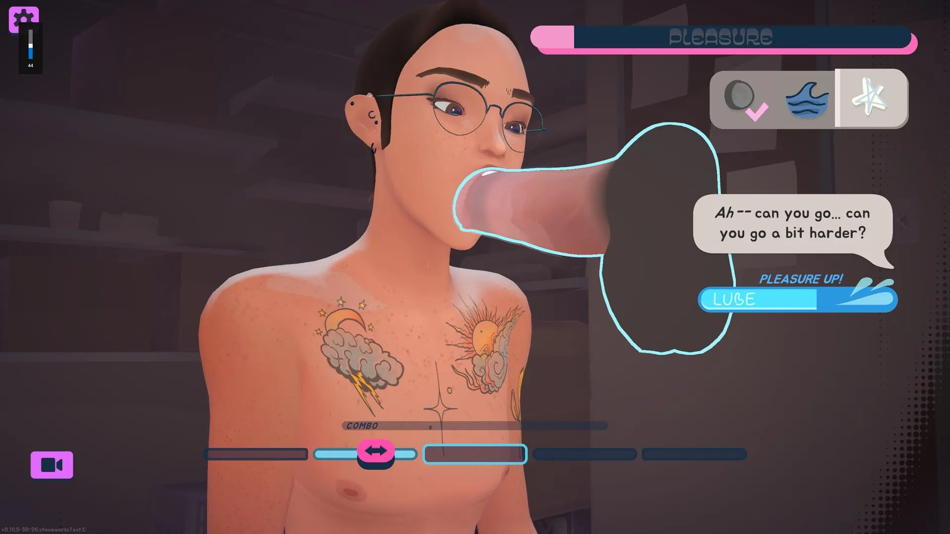 Glory Hole Barista gameplay screenshot 7 (Ren'Py adult game) by Desperate Delight – free download