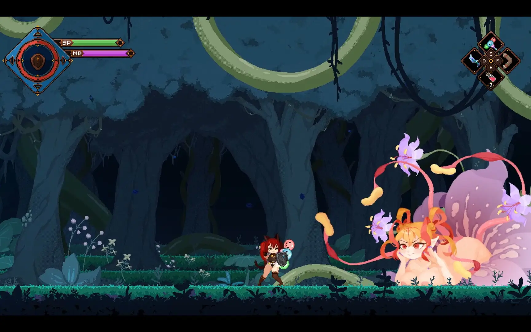 Dungeons And Cat gameplay screenshot 6 (Ren'Py adult game) by CatBellUnion – free download