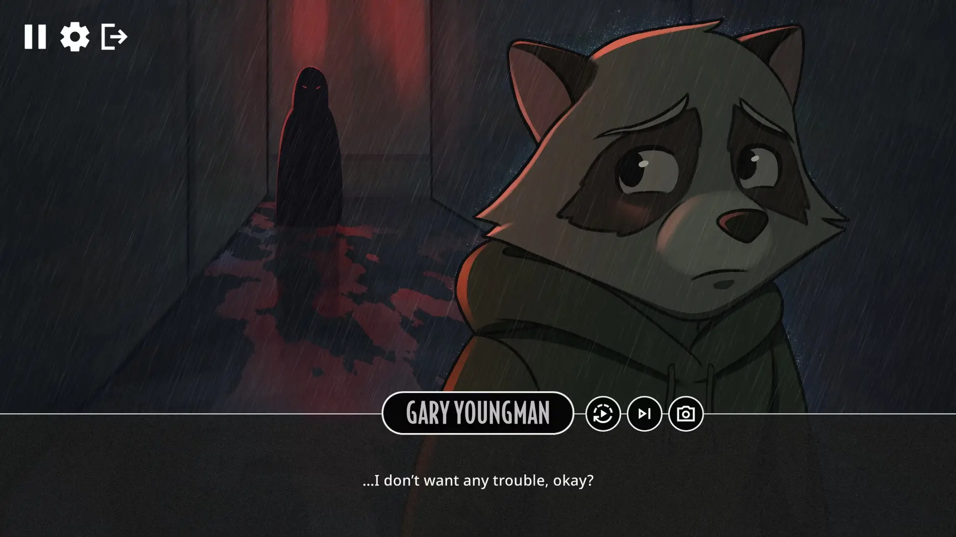 Furry Detective Blacktail and the Case of the Blood Moon gameplay screenshot 6 (Ren'Py adult game) by Velvet Sin Lab, Dinotonte – free download