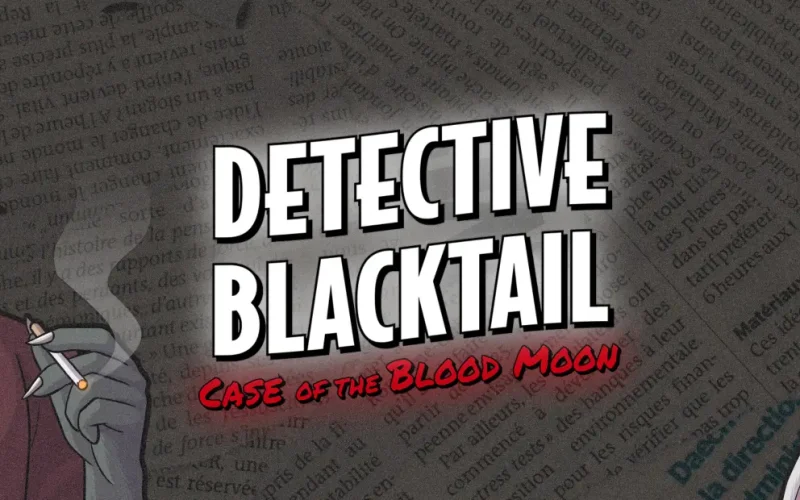 Furry Detective Blacktail and the Case of the Blood Moon cover Demo – Ren'Py adult game by Velvet Sin Lab, Dinotonte free download