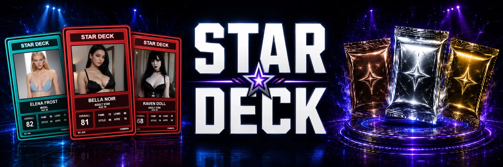 Star Deck gameplay screenshot 4 (Ren'Py adult game) by EmmaStarGames – free download