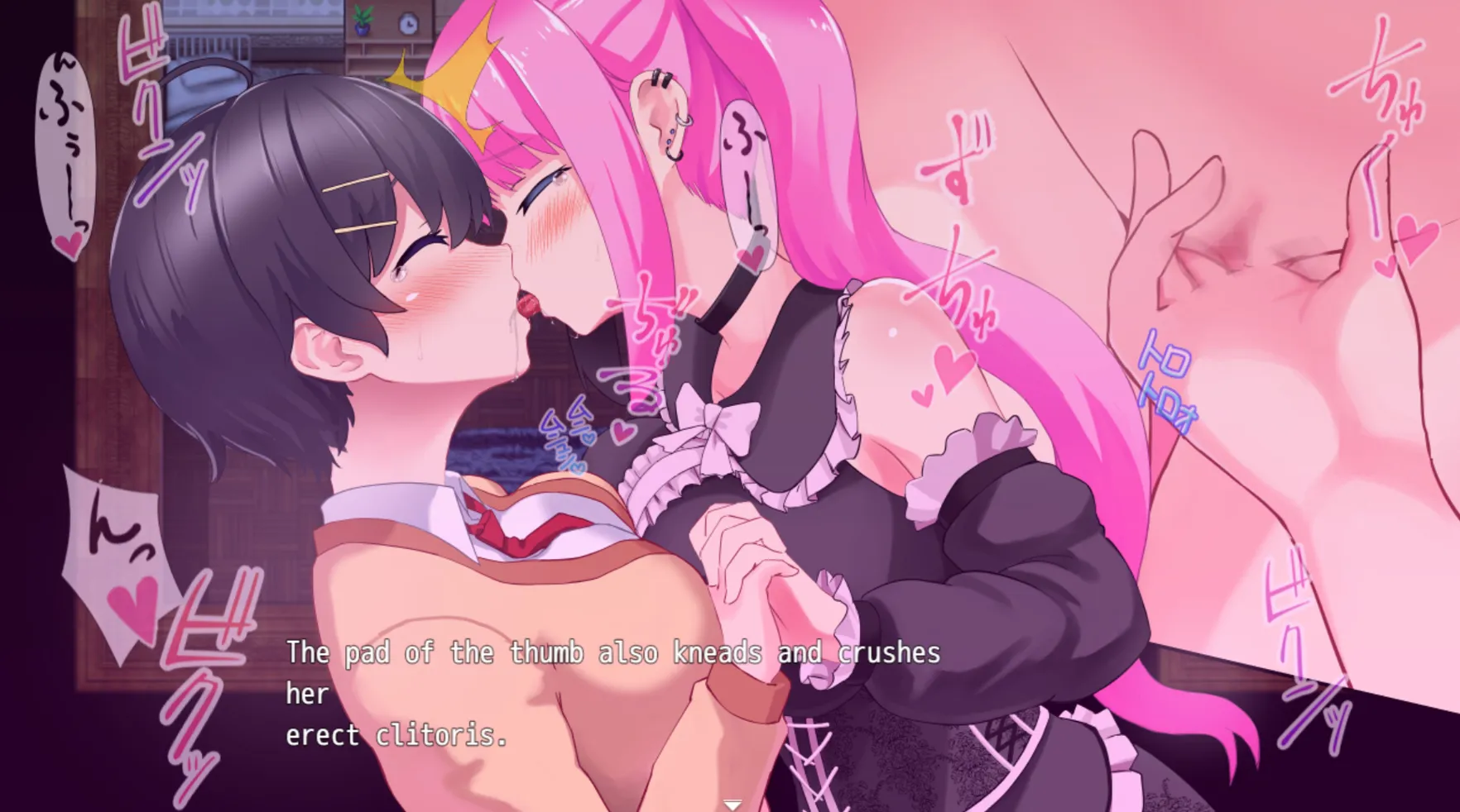 Tales of NTR in a Lesbian World gameplay screenshot 10 (Ren'Py adult game) by OneCoin – free download