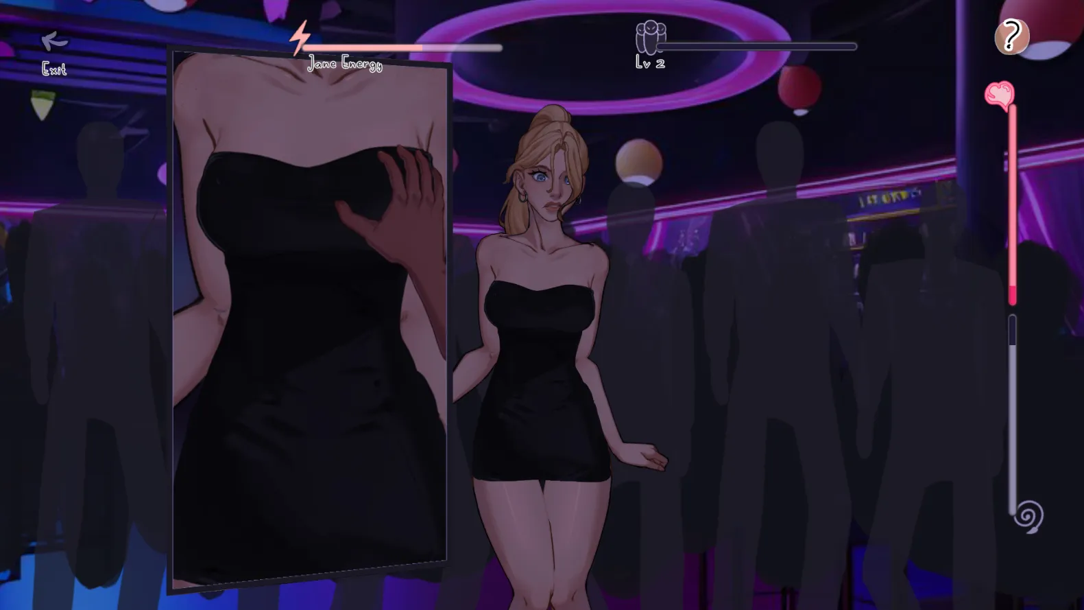 Cohabitation Troubles gameplay screenshot 3 (Ren'Py adult game) by Burning Pixels Games – free download