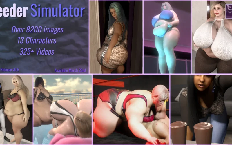 Feeder Simulator cover 0.8 – Ren'Py adult game by TheGrowState free download