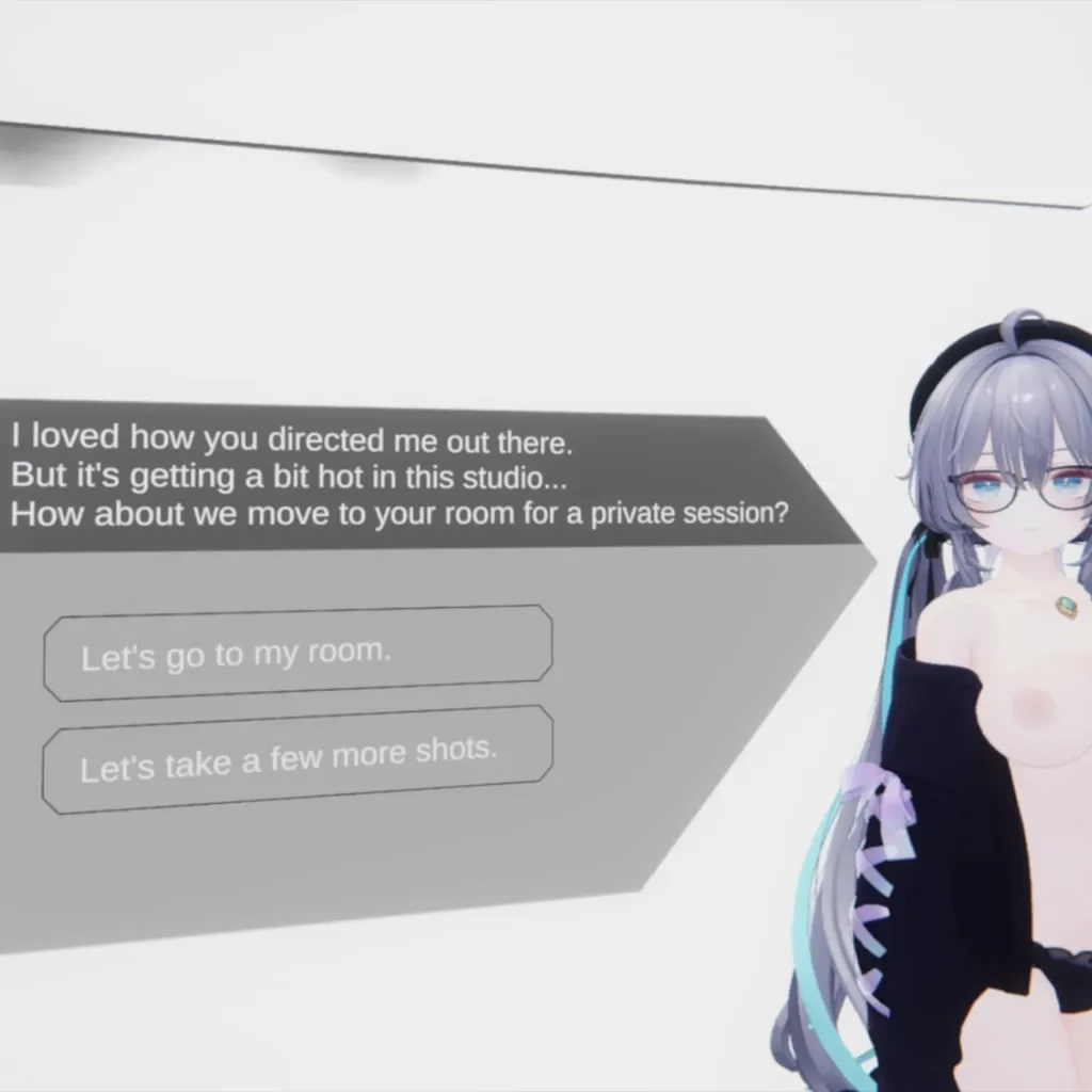Shutter & Seduction VR gameplay screenshot 3 (Ren'Py adult game) by WaifuLabs69 – free download