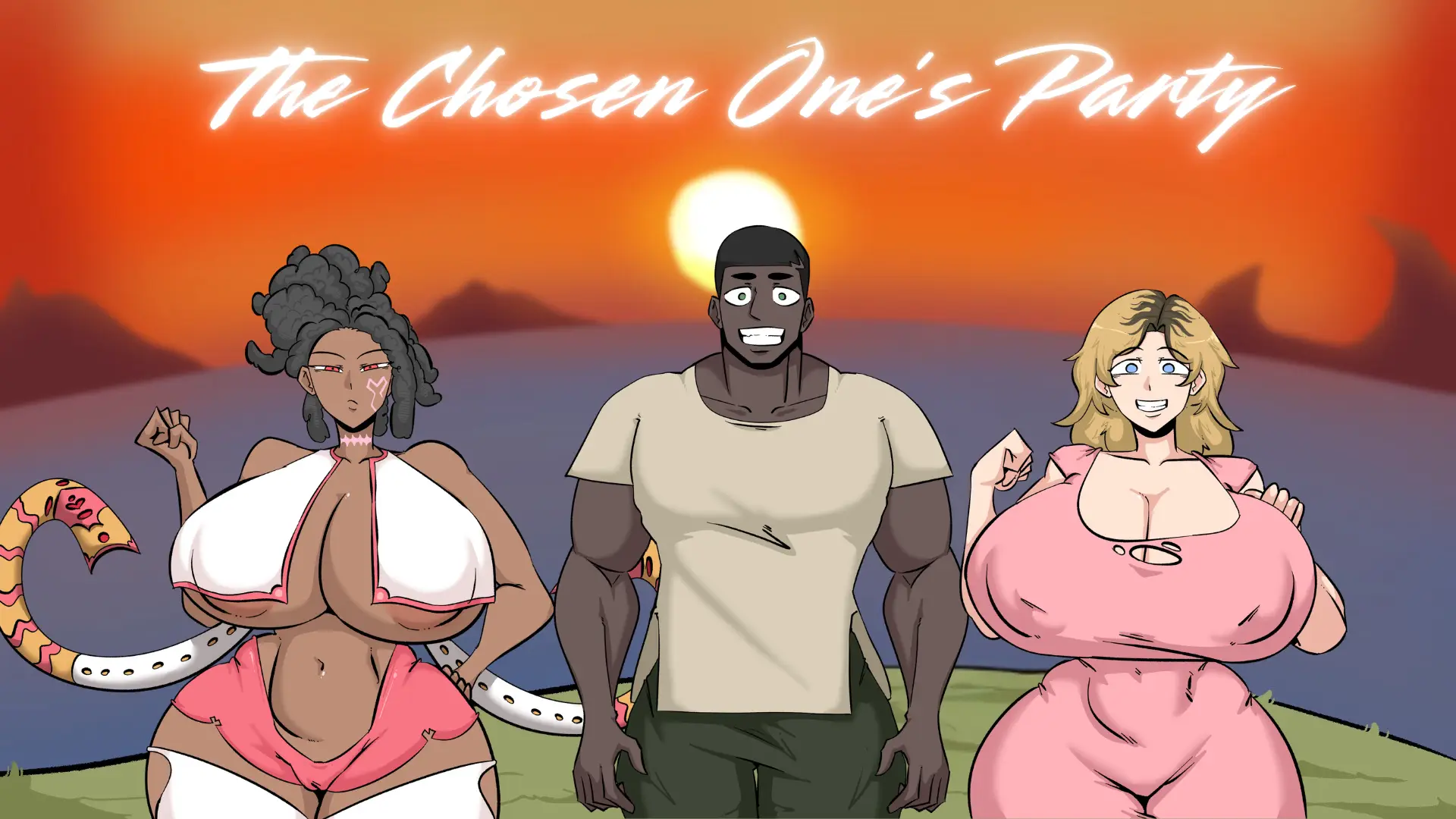 The Chosen One’s Party cover 0.2 – Ren'Py adult game by LoveRA Studio free download