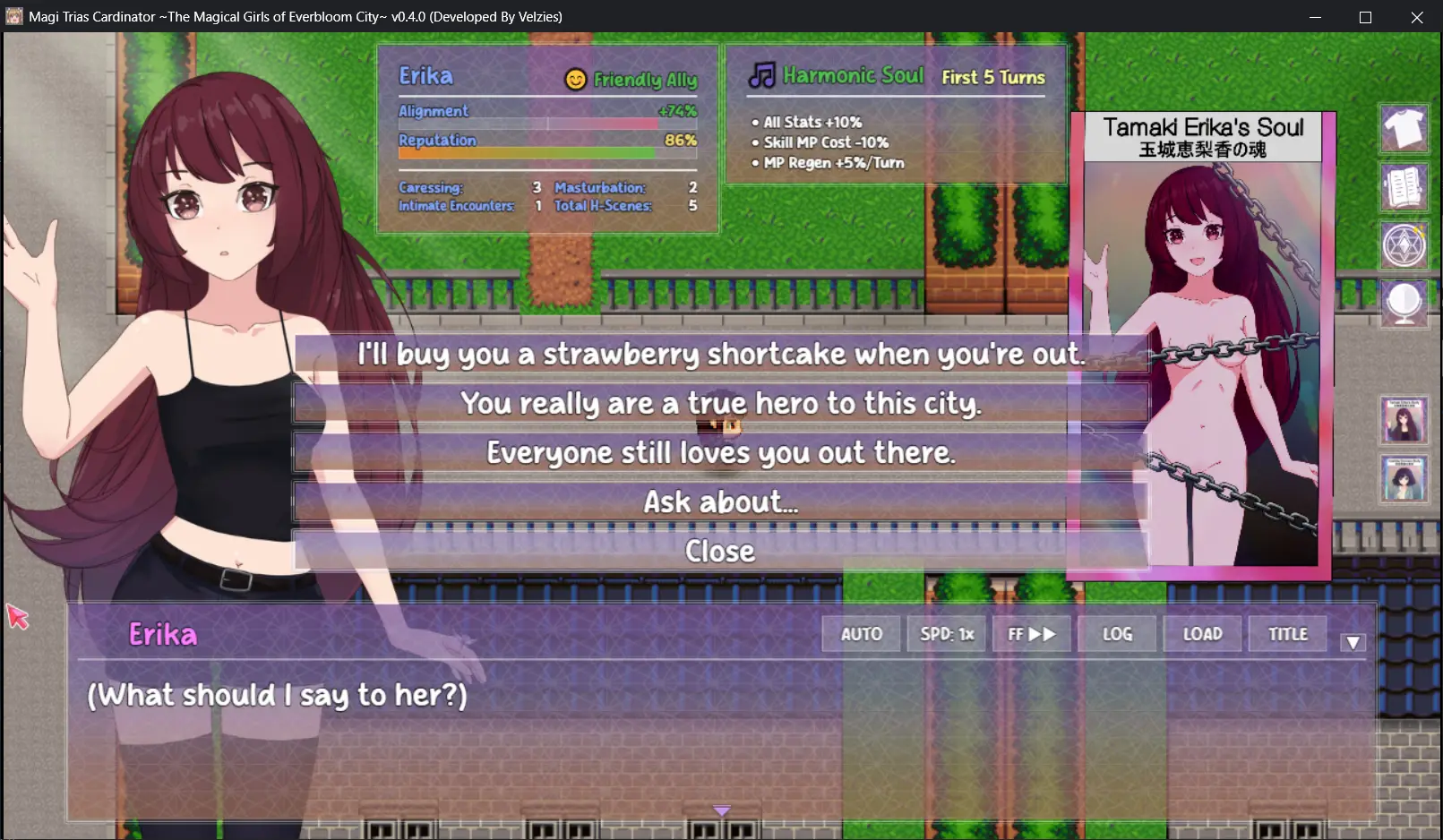 Magi Trias Cardinator gameplay screenshot 7 (Ren'Py adult game) by Velzies – free download