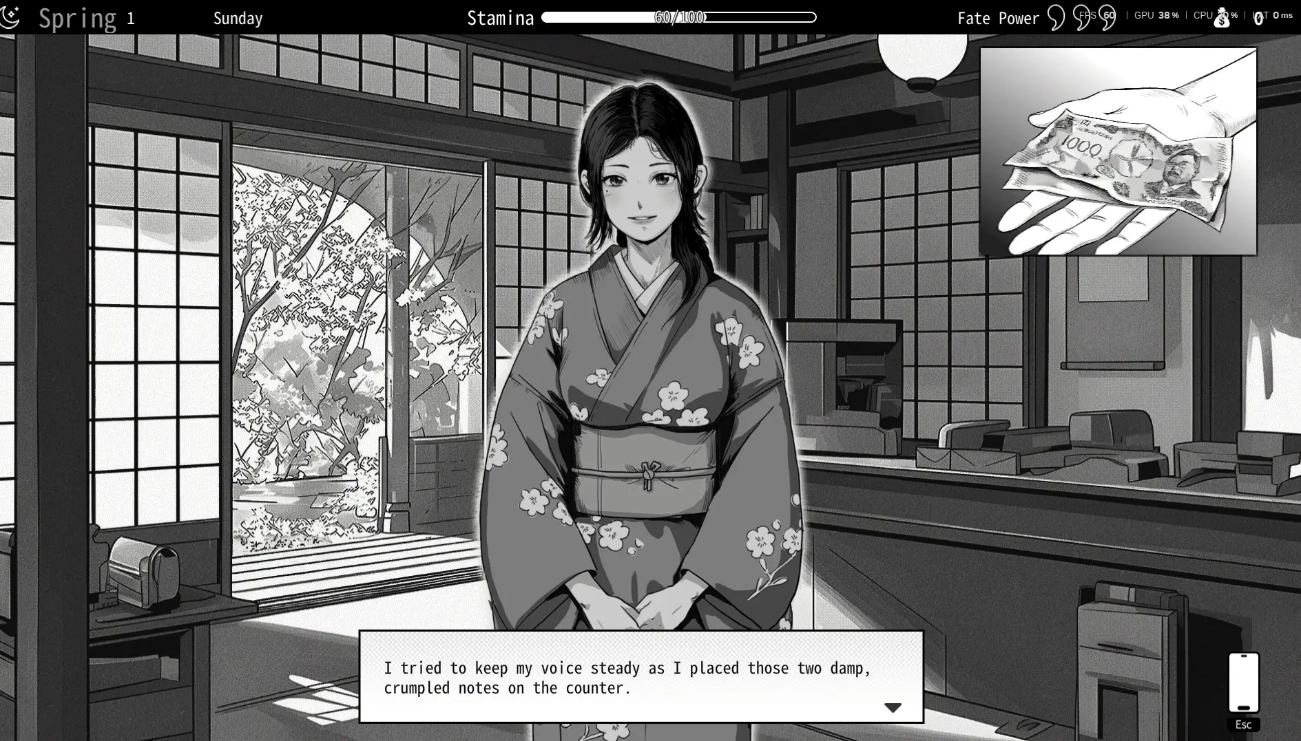 Eros Memories: The Lewd Way to Save the World gameplay screenshot 1 (Ren'Py adult game) by S3xyGames – free download
