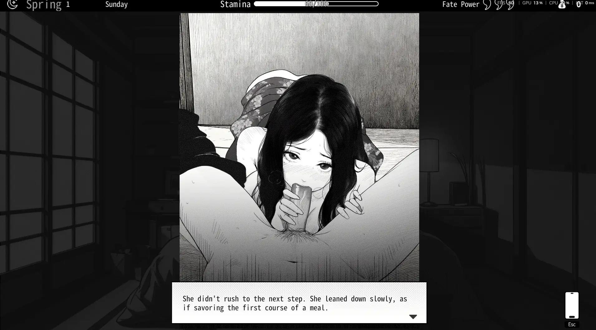 Eros Memories: The Lewd Way to Save the World gameplay screenshot 3 (Ren'Py adult game) by S3xyGames – free download