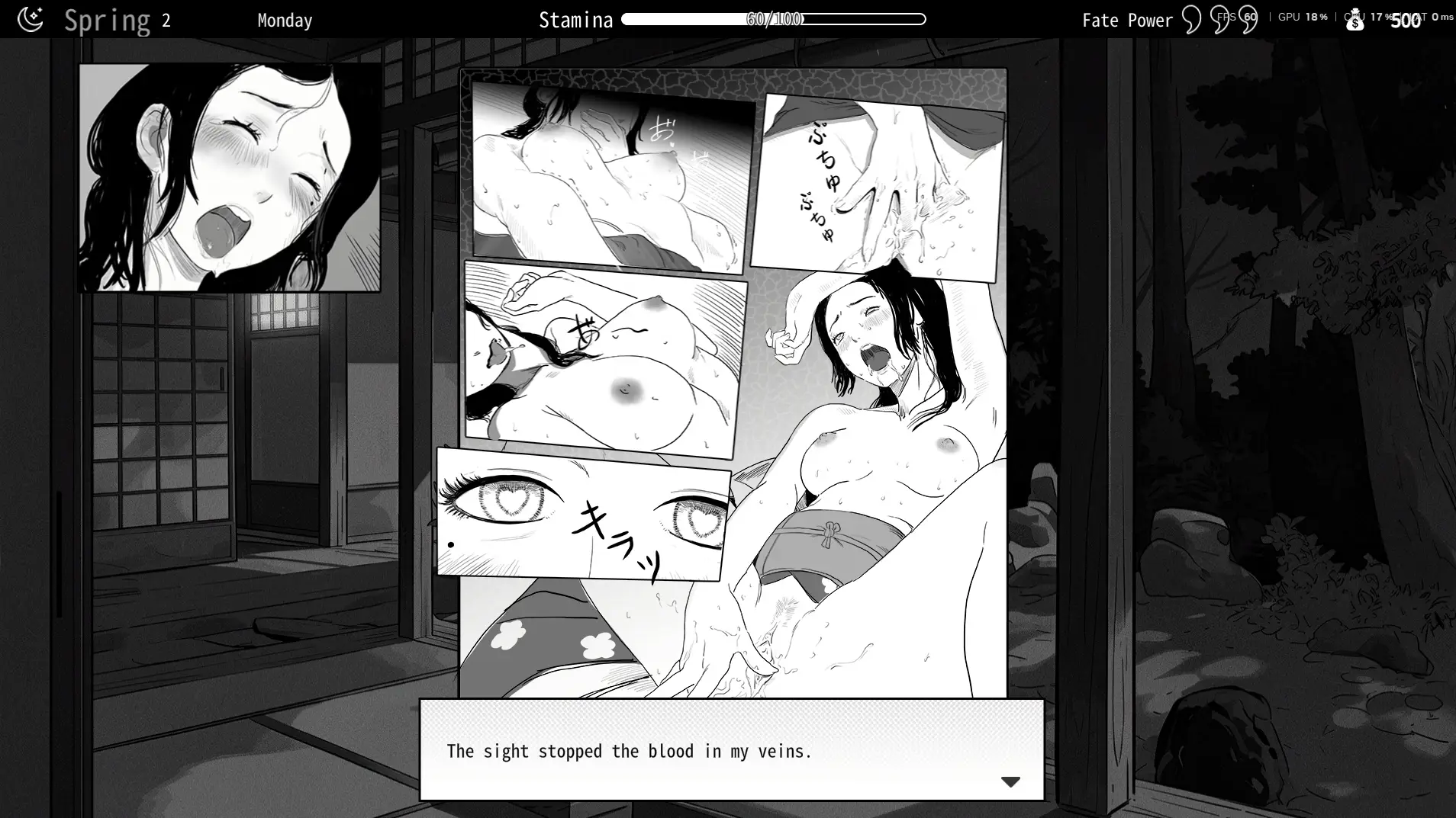 Eros Memories: The Lewd Way to Save the World gameplay screenshot 4 (Ren'Py adult game) by S3xyGames – free download