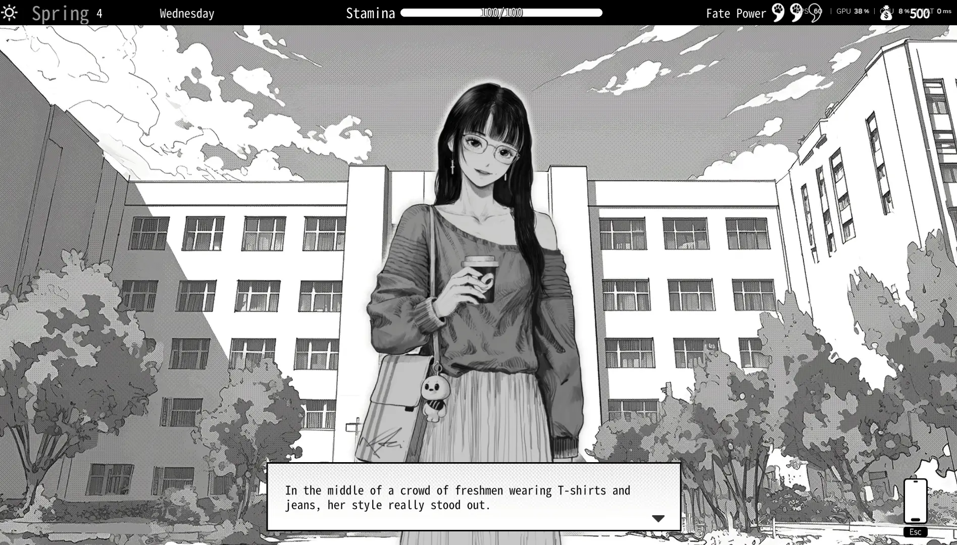 Eros Memories: The Lewd Way to Save the World gameplay screenshot 6 (Ren'Py adult game) by S3xyGames – free download