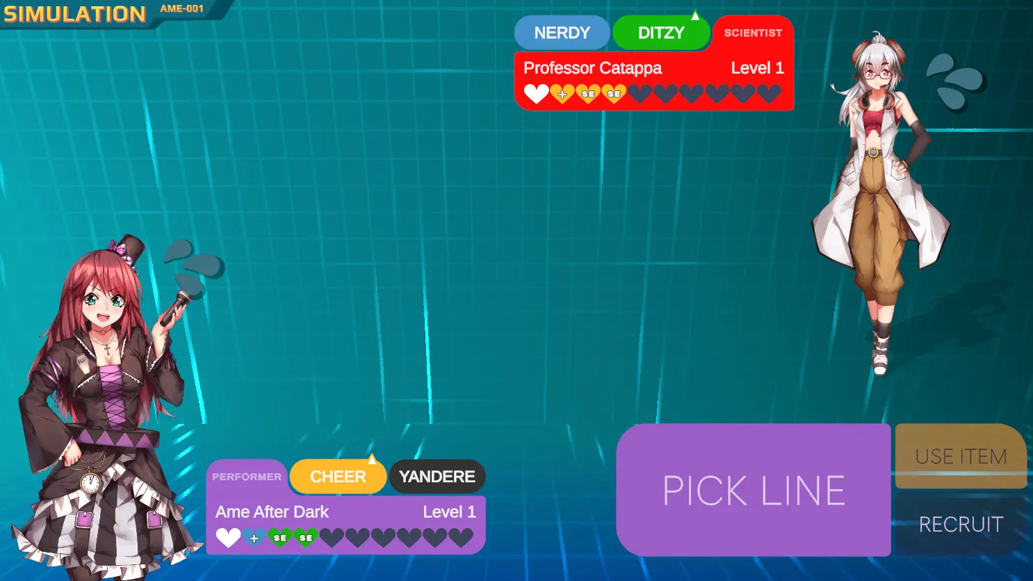 Voice Camp gameplay screenshot 1 (Ren'Py adult game) by Blue Tomato – free download