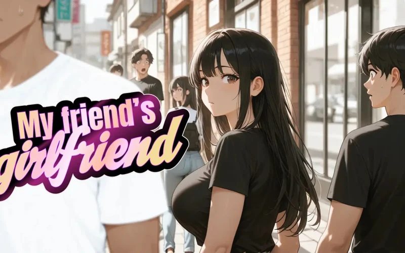 My Friend’s Girlfriend cover Final – Ren'Py adult game by Fantasy Games free download