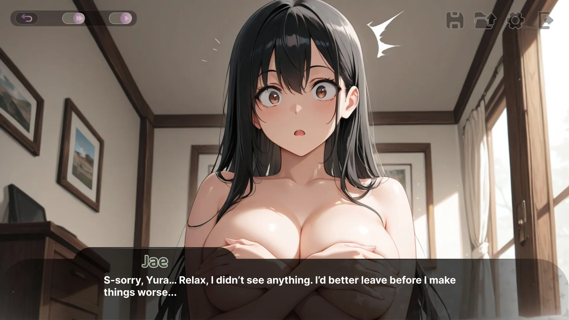 My Friend’s Girlfriend gameplay screenshot 4 (Ren'Py adult game) by Fantasy Games – free download