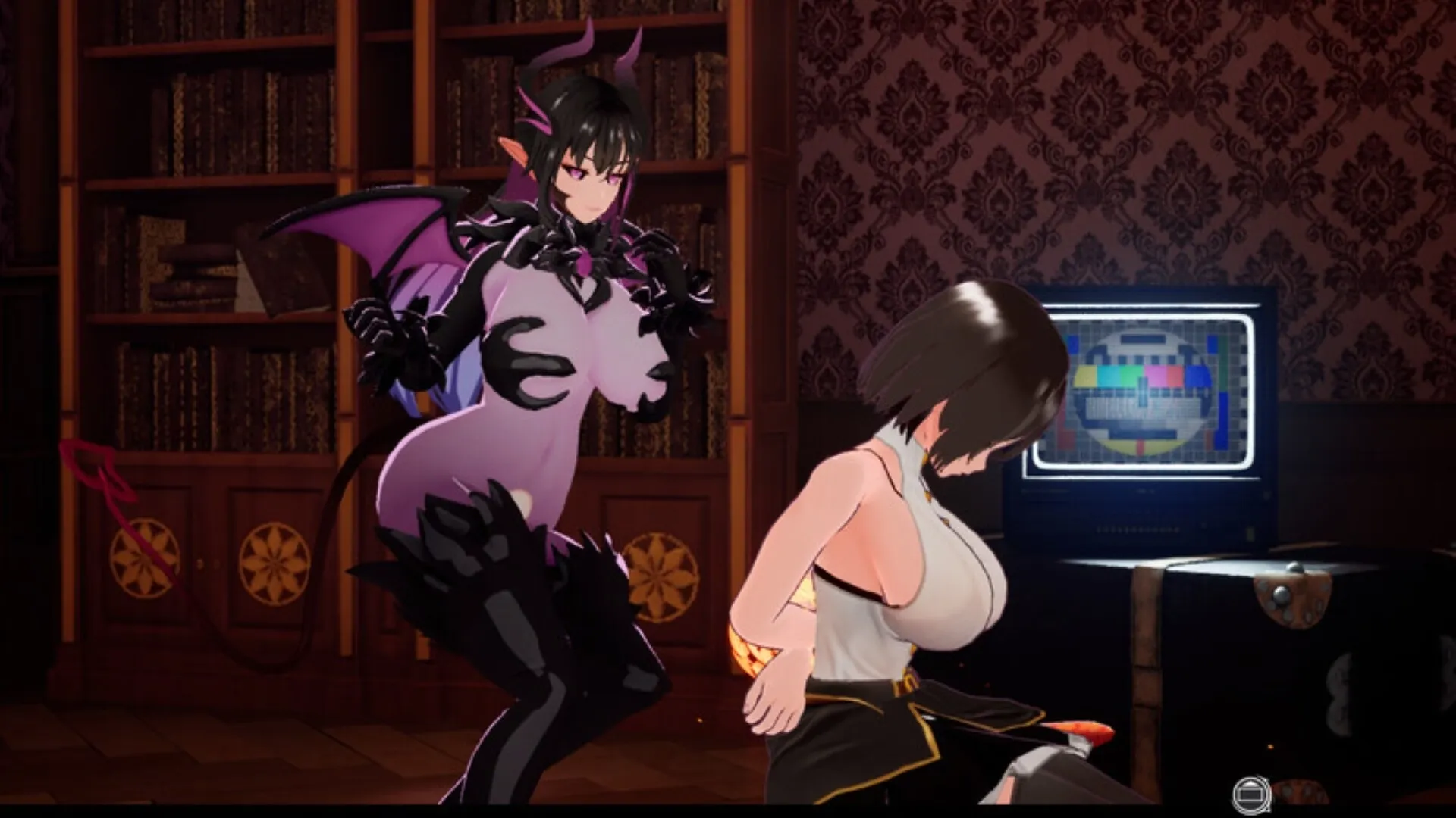 Succubus Nightmare gameplay screenshot 1 (Ren'Py adult game) by LUNA GameArt – free download