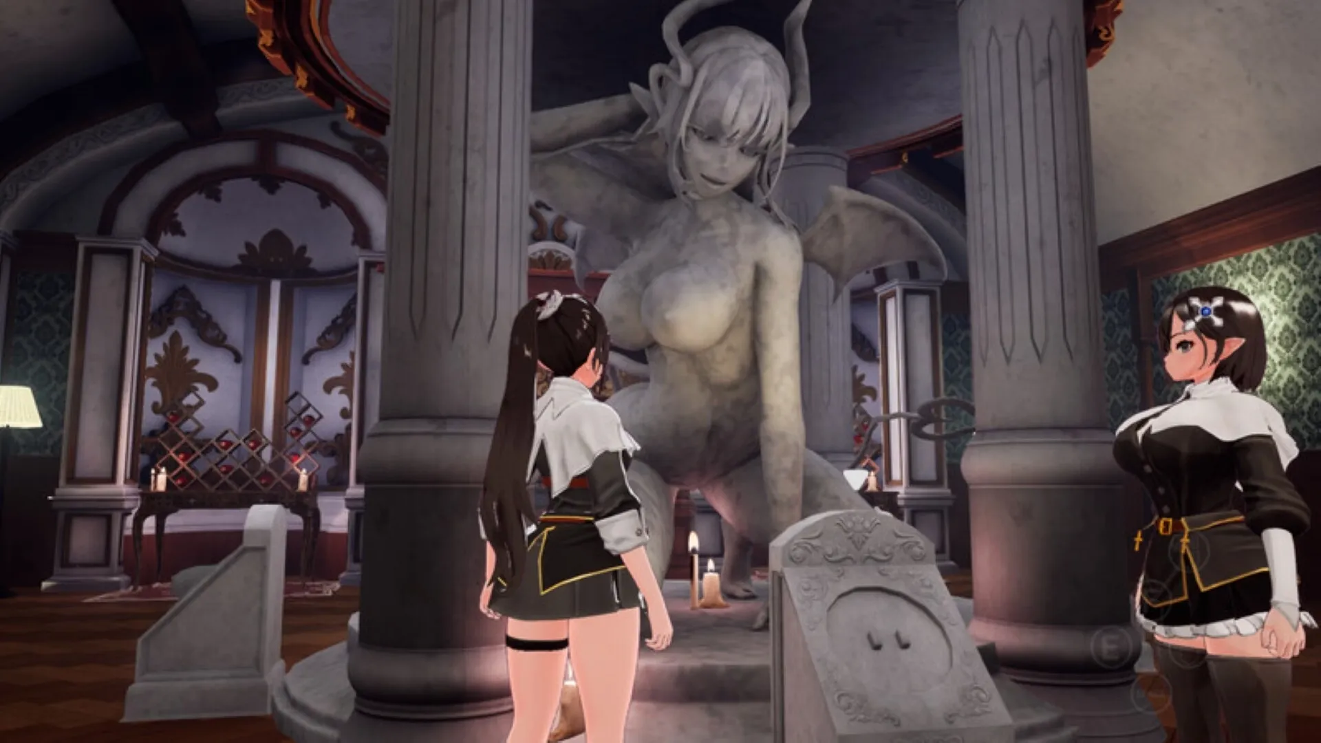 Succubus Nightmare gameplay screenshot 4 (Ren'Py adult game) by LUNA GameArt – free download