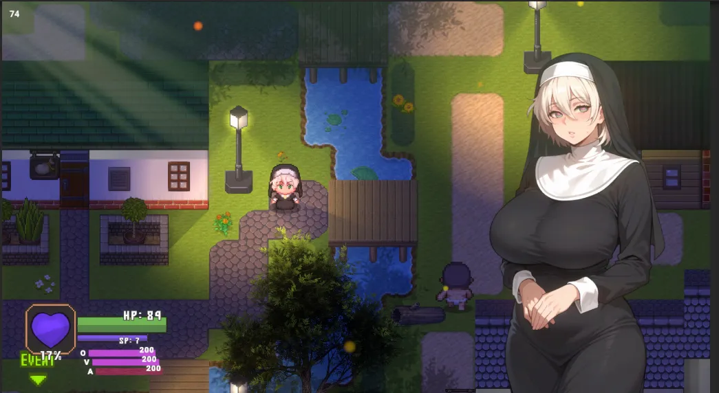 Cibelle gameplay screenshot 7 (Ren'Py adult game) by Octagonala – free download