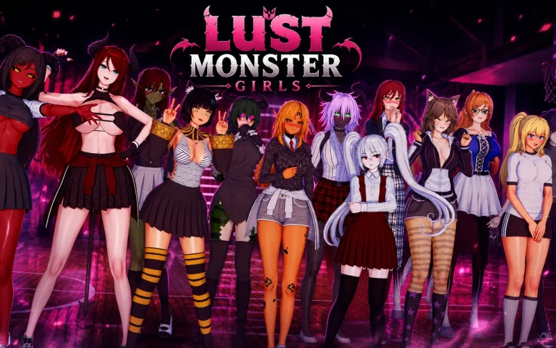 Lust Monster Girls cover 0.05 Public – Ren'Py adult game by deasfulf free download