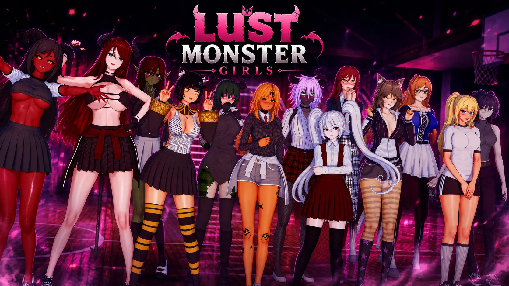 Lust Monster Girls cover 0.05 Public – Ren'Py adult game by deasfulf free download