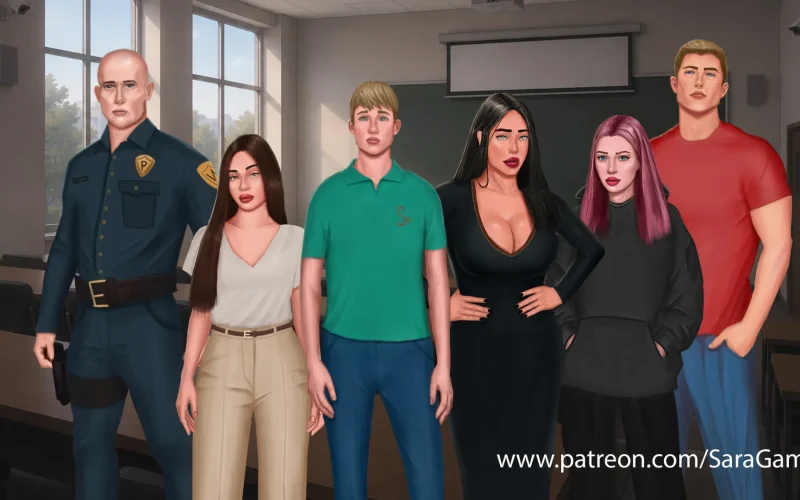 Bitter Gift of Lucy cover 0.2 – Ren'Py adult game by SaraGames free download