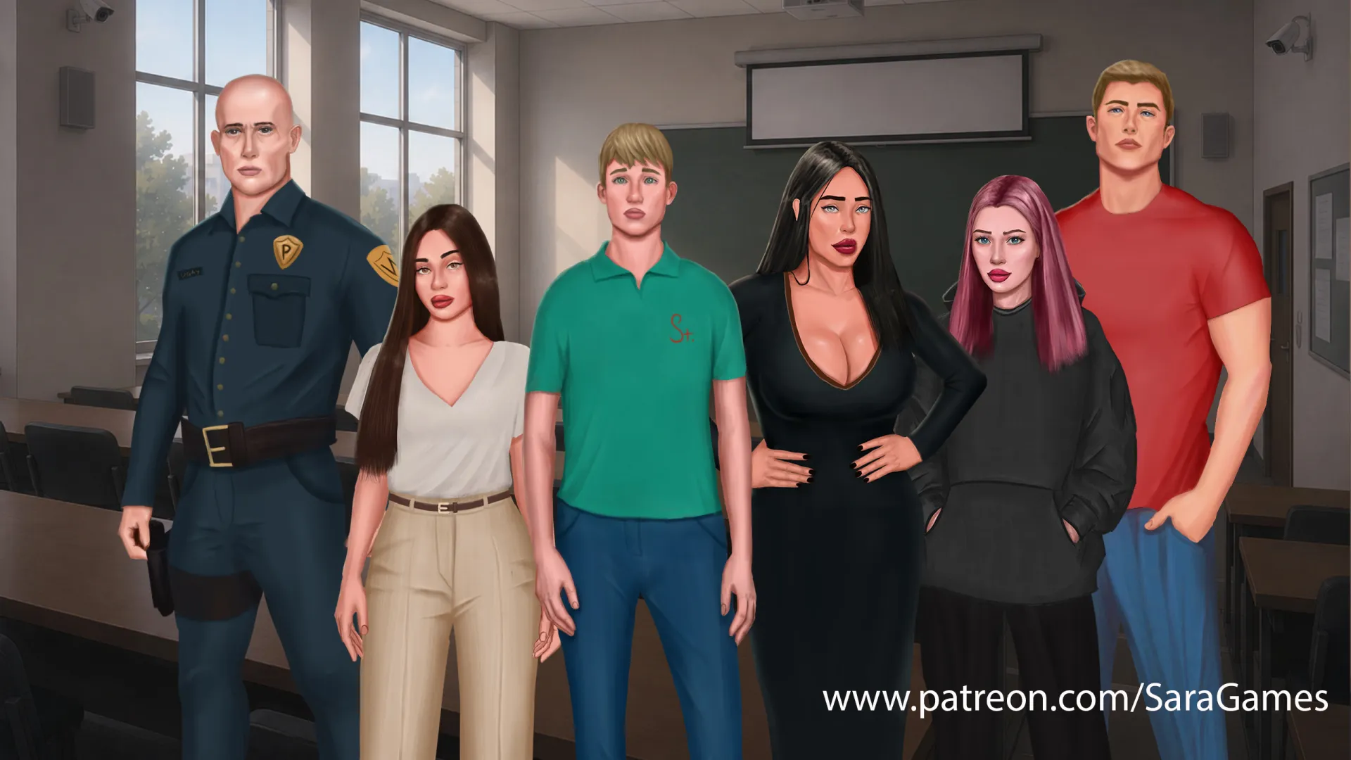Bitter Gift of Lucy cover 0.2 – Ren'Py adult game by SaraGames free download