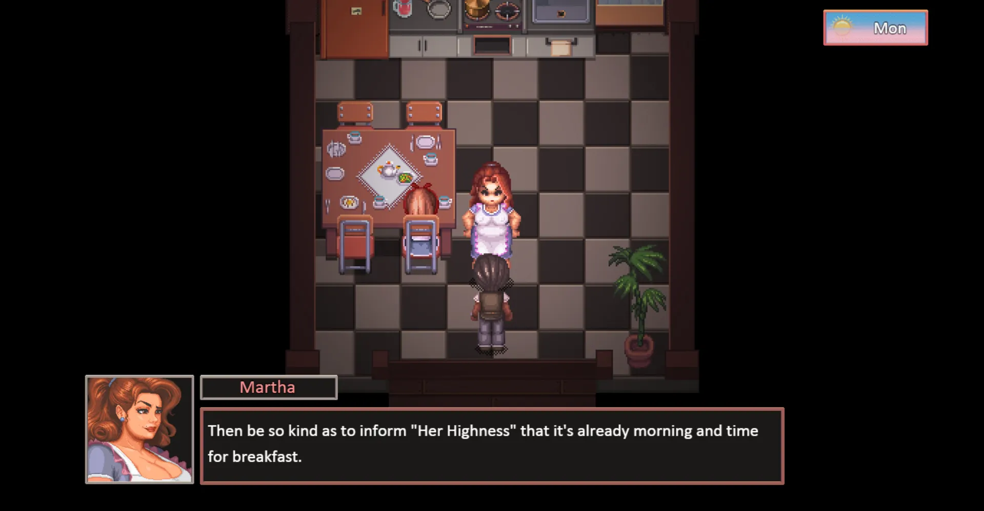 Pies ‘n’ Apples gameplay screenshot 6 (Ren'Py adult game) by Neon Night Time – free download