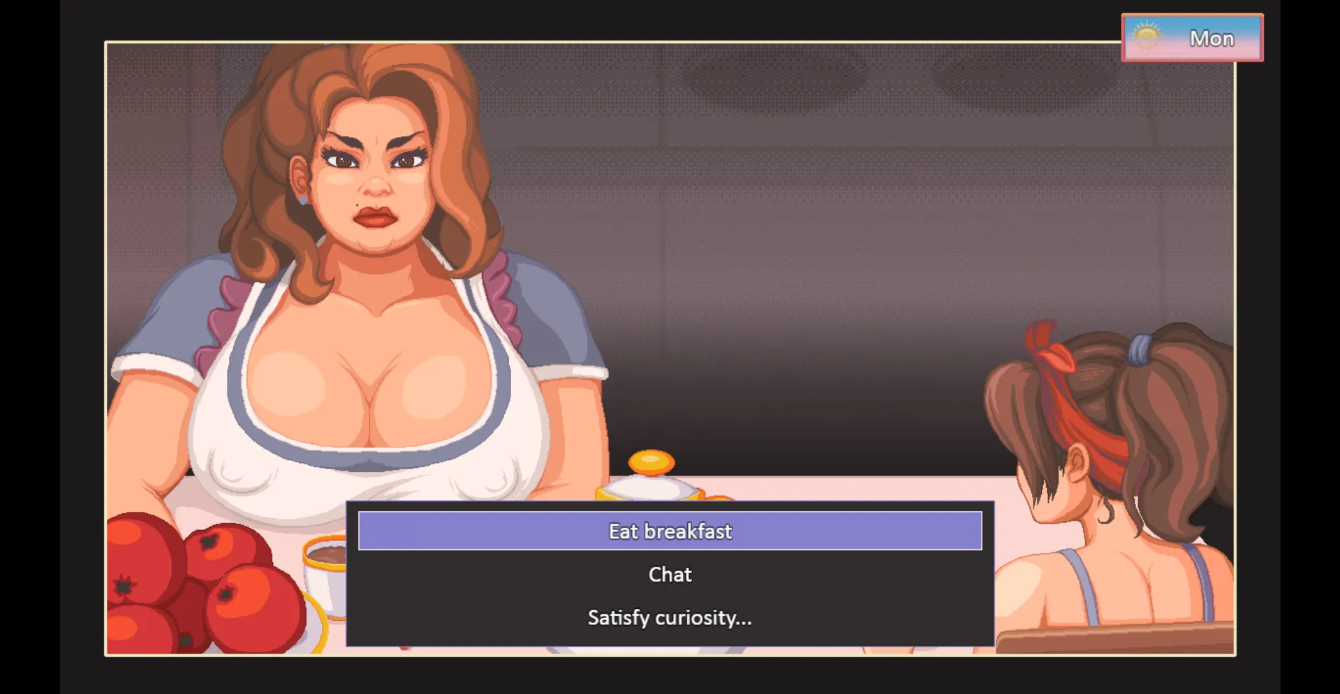 Pies ‘n’ Apples gameplay screenshot 4 (Ren'Py adult game) by Neon Night Time – free download