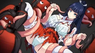 A Master Exorcist Never Yields to Tentacle Demons gameplay screenshot 4 (Ren'Py adult game) by k.y.k.y. – free download