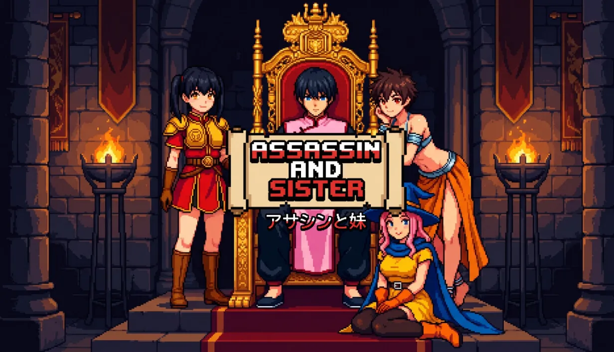 Assassin and Sister cover Final – Ren'Py adult game by ASOBI free download