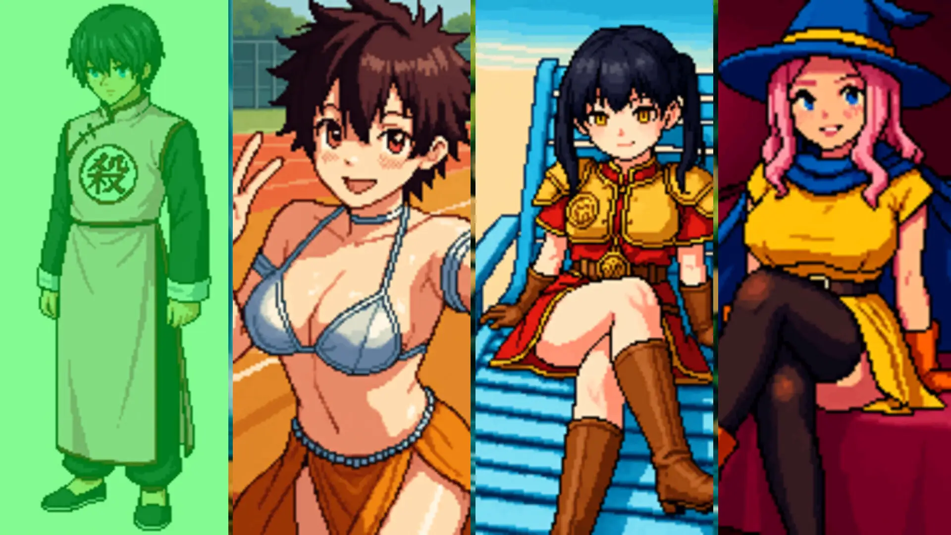 Assassin and Sister gameplay screenshot 3 (Ren'Py adult game) by ASOBI – free download
