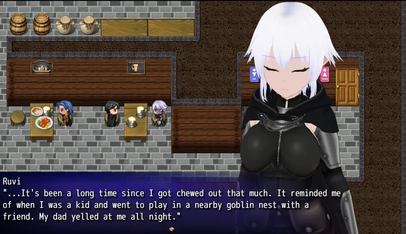 Unknowing Ignorant Lover Cuckold Sex Education gameplay screenshot 3 (Ren'Py adult game) by Karaage Tomato, 唐揚げトマト – free download