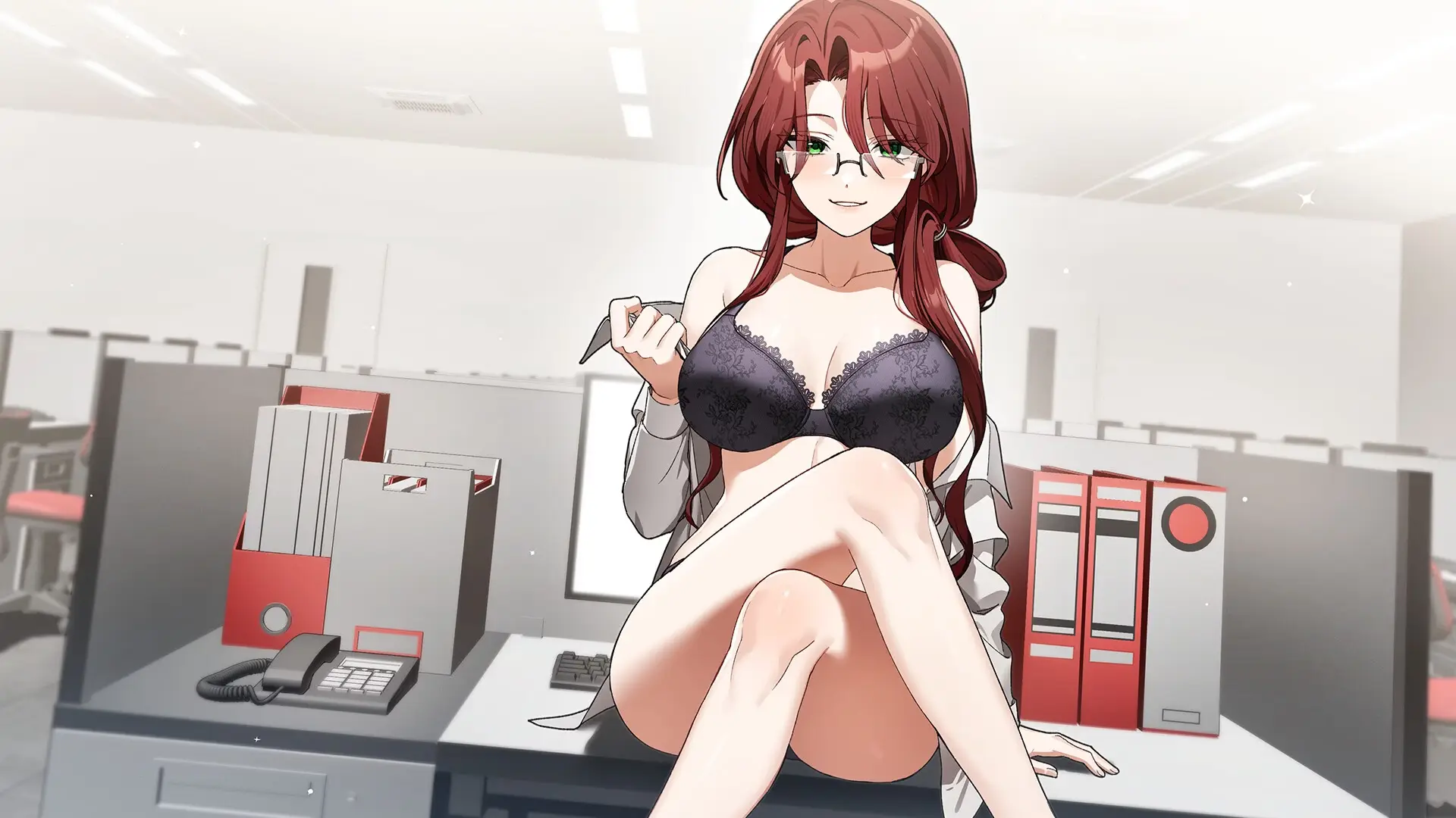 Full Thrust at Work gameplay screenshot 2 (Ren'Py adult game) by Momentum Games – free download