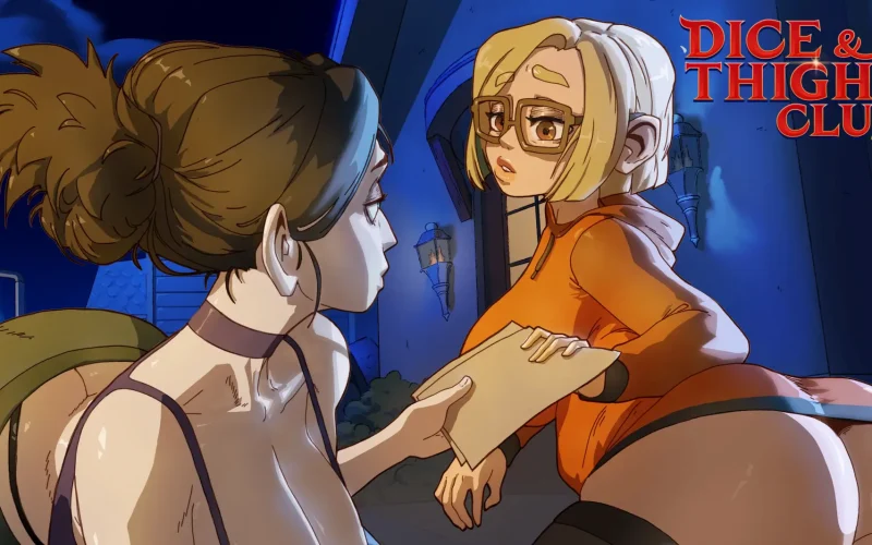 Dice and Thighs Club cover 0.02 – Ren'Py adult game by chillfrank free download