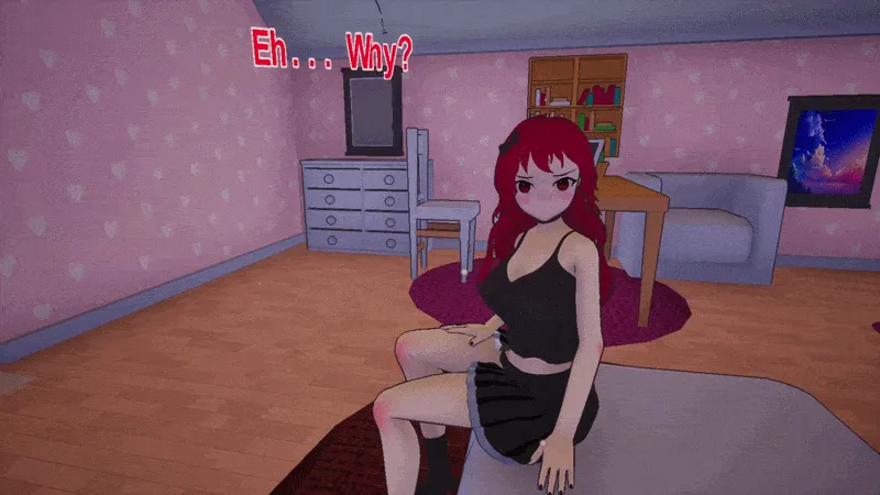 Seven Days with My Yandere Girlfriend! gameplay screenshot 3 (Ren'Py adult game) by Sabley – free download