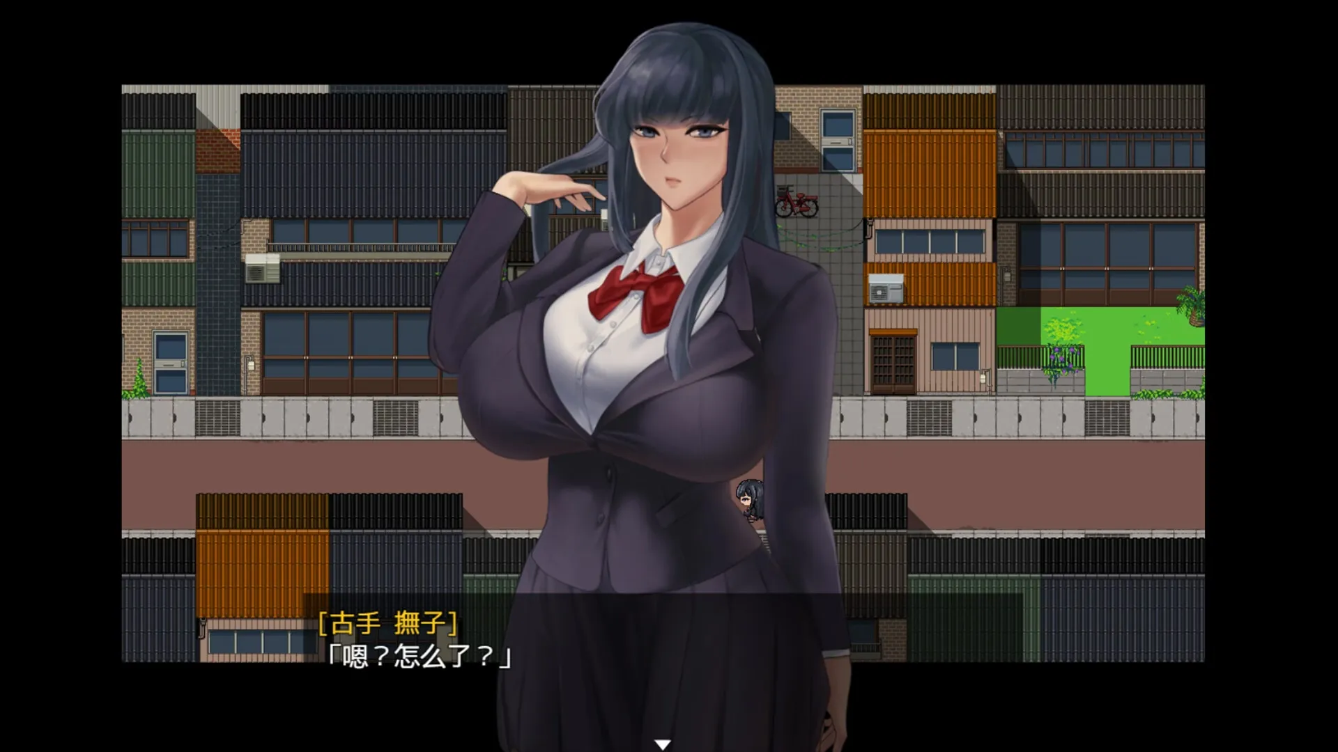 BBC x Family ~Roses and Lilies Dyed in Black~ gameplay screenshot 2 (Ren'Py adult game) by Nightcat/Firing & Bombing Process – free download