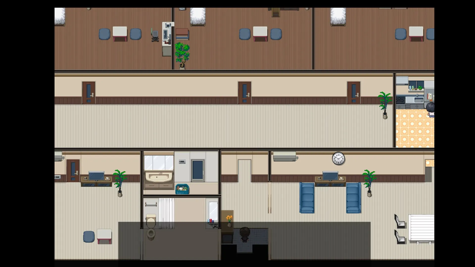 BBC x Family ~Roses and Lilies Dyed in Black~ gameplay screenshot 1 (Ren'Py adult game) by Nightcat/Firing & Bombing Process – free download