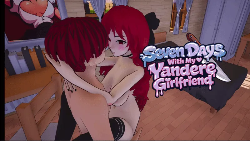 Seven Days with My Yandere Girlfriend! cover 0.80 – Ren'Py adult game by Sabley free download