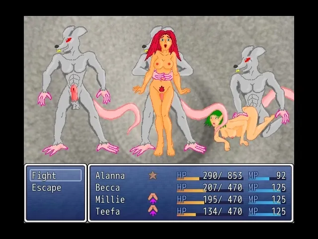 SlaveGirls Rising gameplay screenshot 3 (Ren'Py adult game) by KavenBach – free download