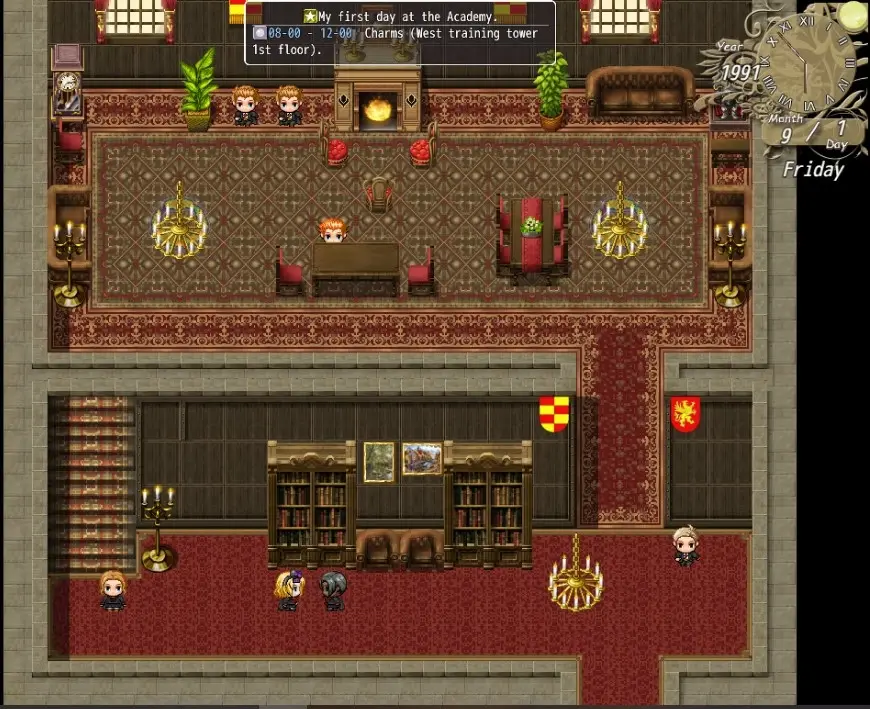 Hermione and the Magic of Love gameplay screenshot 3 (Ren'Py adult game) by snow.forest.games – free download