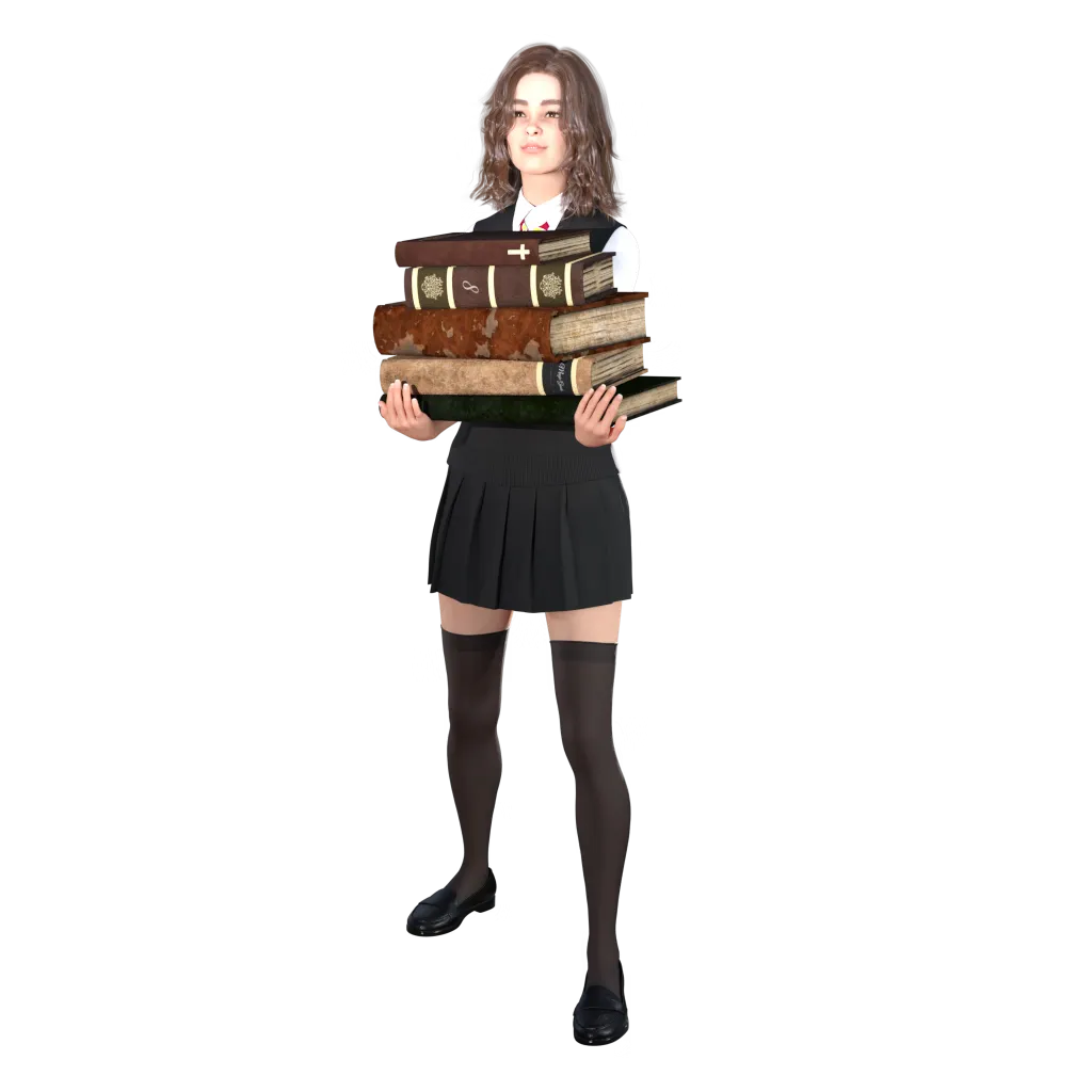 Hermione and the Magic of Love gameplay screenshot 1 (Ren'Py adult game) by snow.forest.games – free download